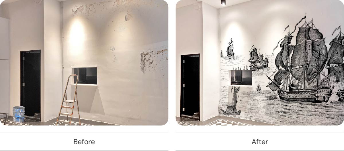 Beautiful Wallpaper for Business Space